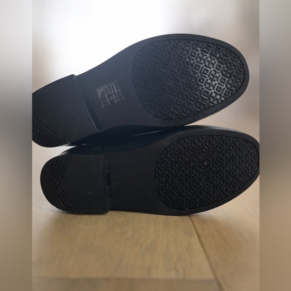 Tory Burch Marion Quilted Rubber Rain Boots – Black – Women’s Size 5 - Picture 8 of 8